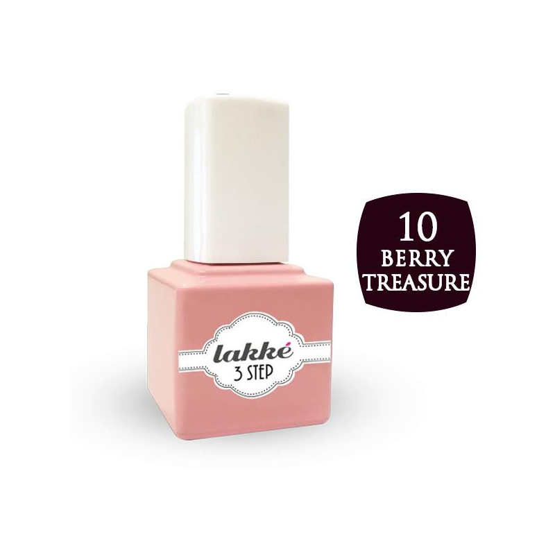 Semi-permanent nail polish 10 Lakke' 3-step 7ML