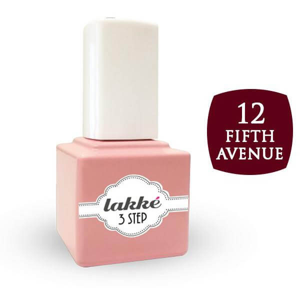 Esmalte semipermanente 12 Lakke' de 3 pasos de 7ML.