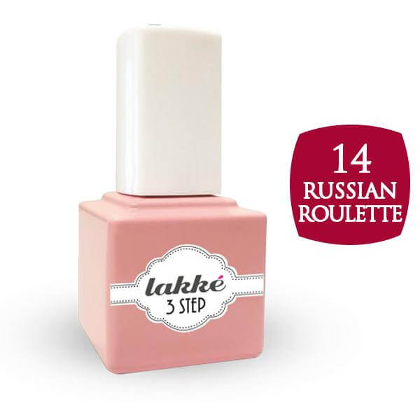 Permanente nagellak 14 Lakke' 3-staps 7ML Permanente nagellak 14 Lakke' 3-staps 7ML