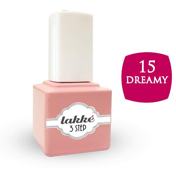 Semi-permanent nail polish 15 Lakke' 3-step 7ML