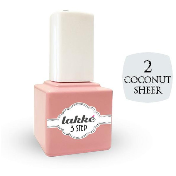 Semi-permanent nail polish 2 Lakke' 3-step 7ML