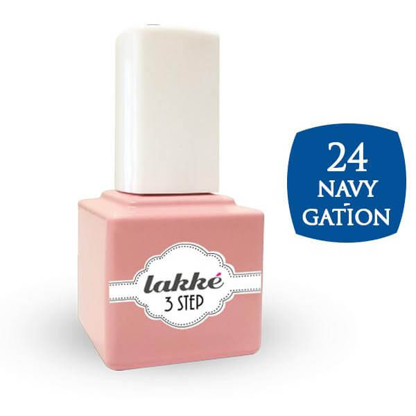 Verniz semipermanente 24 Lakke' 3 passos 7ML