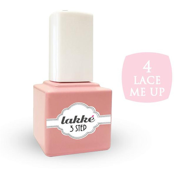Semi-permanent nail polish 4 Lakke' 3-step 7ML