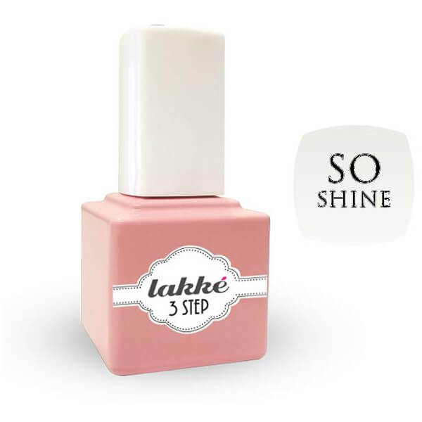 Brilhe com o esmalte de 3 passos Lakke' de 7ml. Brilhe com o esmalte de 3 passos Lakke' de 7ml.