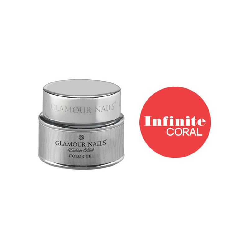 Glamour Farbgel Koralle Infinite 5 ml