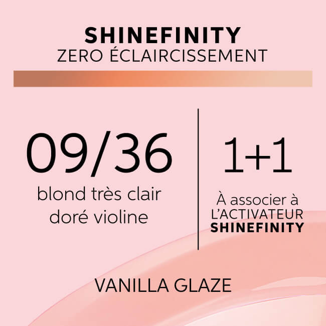 Kleurglans Shinefinity 09/73 karamel melk Wella 60 ML.