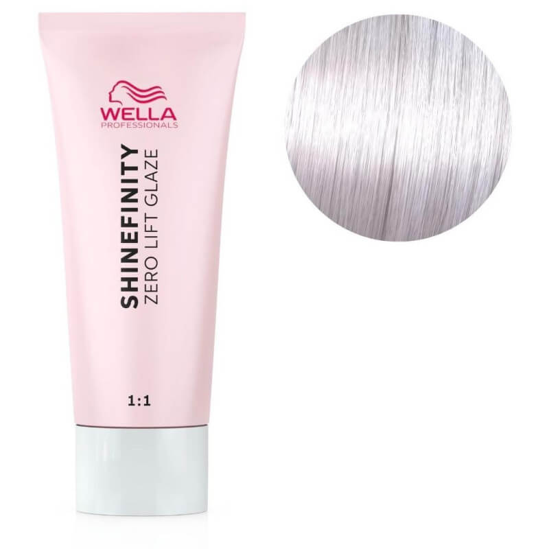 Coloração gloss Shinefinity 08/98 prata pérola da Wella 60ML.