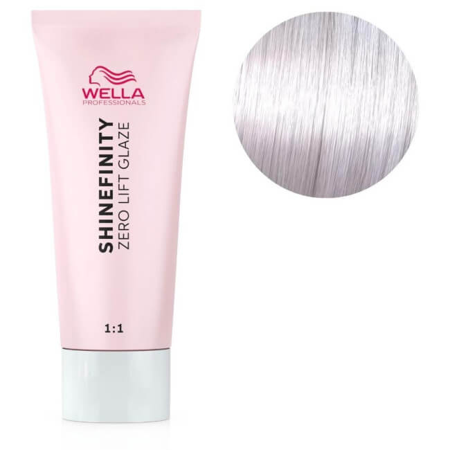 Coloração gloss Shinefinity 08/98 prata pérola da Wella 60ML.