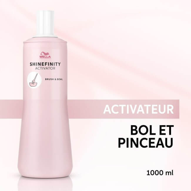 Activateur 2% Shinefinity bol + pinceau Wella 1L