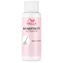 Ativador Shinefinity 2% + pincel Wella 60ML