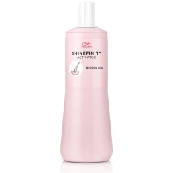 Aktivator 2% Shinefinity Flasche + Pinsel von Wella 1 Liter