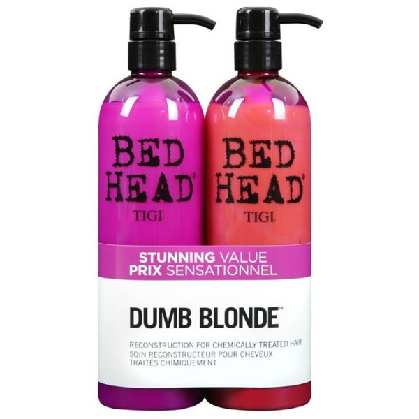Tigi Bed Head Pack Duo Dumb Blond 2 X 750 ML Tigi Bed Head Pack Duo Dumb Blond 2 X 750 ML