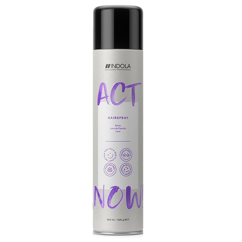 Medium hold hairspray ACT NOW 300ML INDOLA