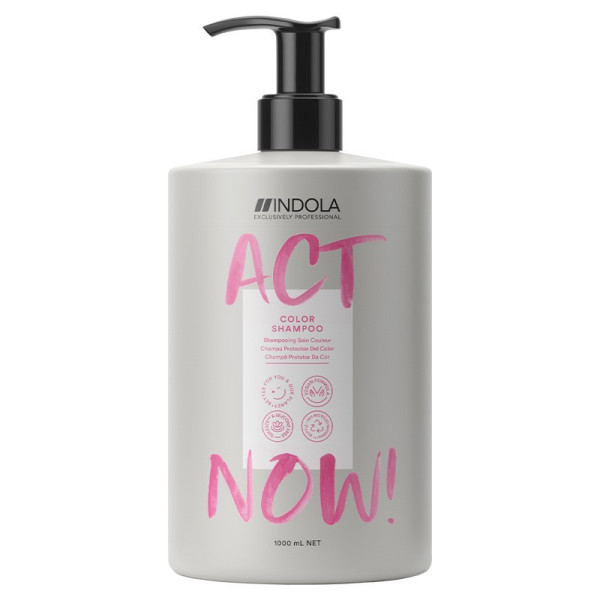 Farbschutz-Shampoo ACT NOW 1L von INDOLA