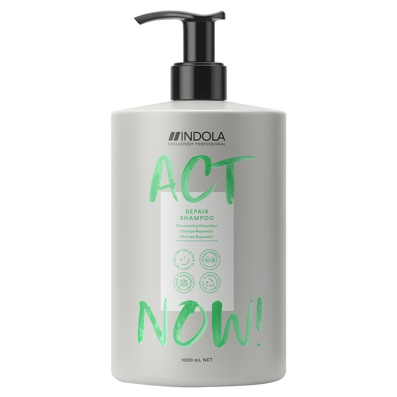 Shampoo Riparatore ACT NOW 1L INDOLA