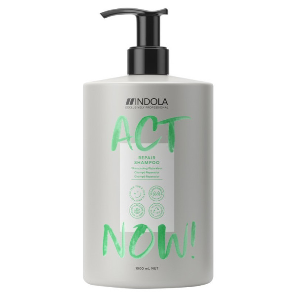Repairing Shampoo ACT NOW 1L INDOLA