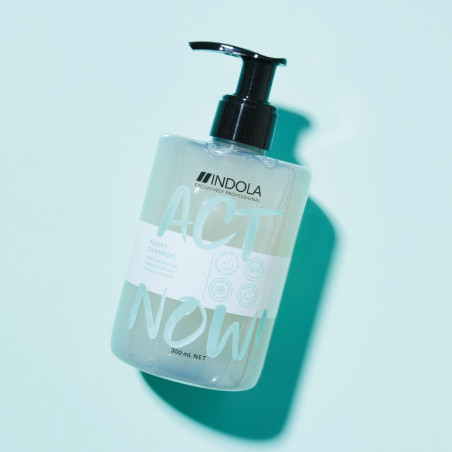 Shampoo Purificante ACT NOW 300ML INDOLA