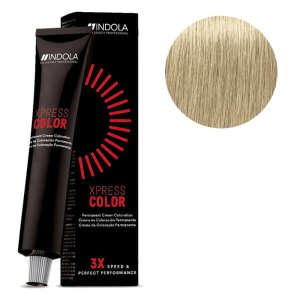 Färbung XpressColor 9.0 Sehr Hellblond Natur 60ML INDOLA