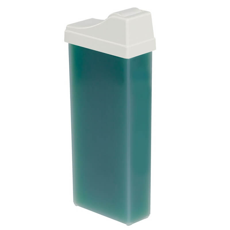 Ricarica cera monouso applicatore stretto - Verde - 100 ml