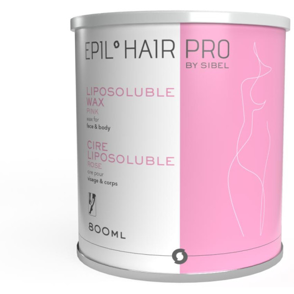 Pink Sibel Depilatory Wax Pot 800 Grs