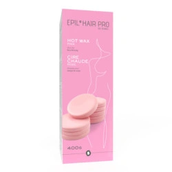 Disco de cera depilatória rosa 400g