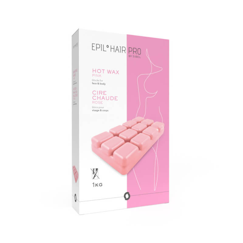 CIRE A EPILER BARQUETTE 1KG ROSE