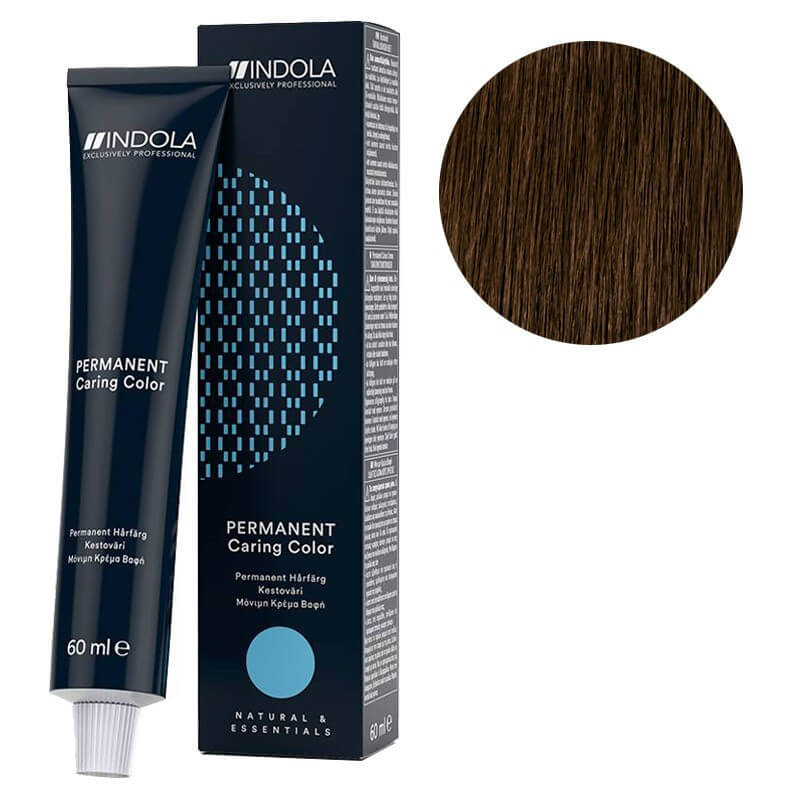 Coloração PCC 4.3 Castanho Médio Dourado 60ML INDOLA