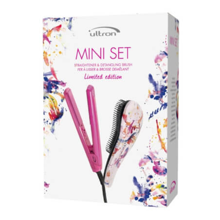 Pack Mini Sèche-cheveux Ultron + Brosse D-méli-mélo summer splash