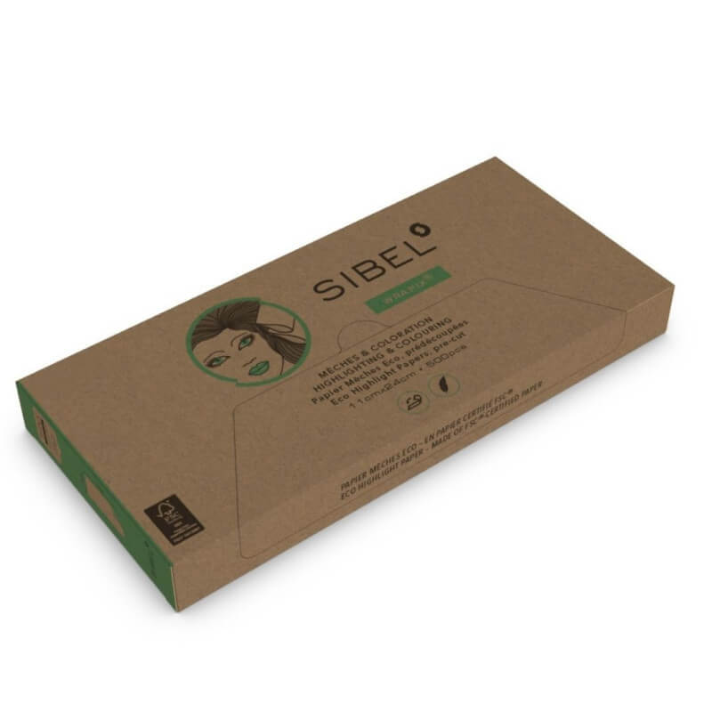Papiers mèches mousse Sibel 