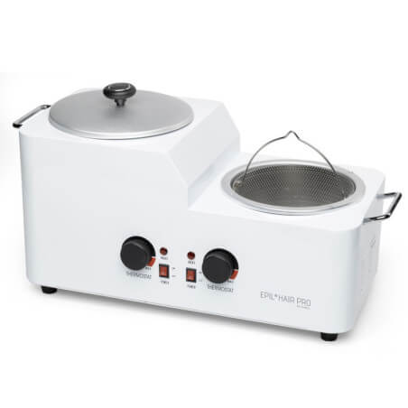 Harsverwarmer met 2 filters en mandjes.