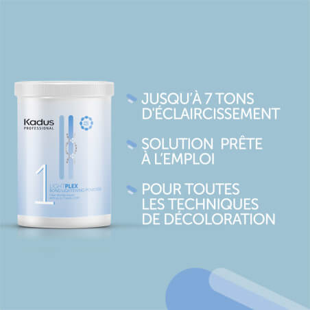 Pó descolorante Lightplex N°1 Kadus 1KG (2x500G)