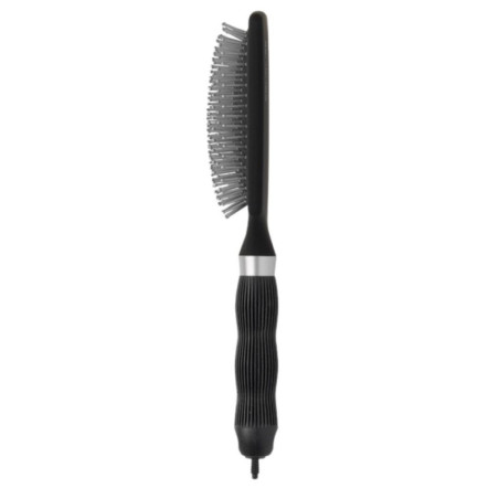 Escova de cabelo preta soft touch Corioliss