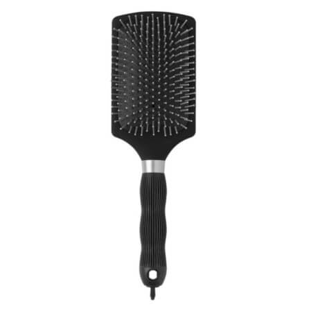 Escova de cabelo preta soft touch Corioliss