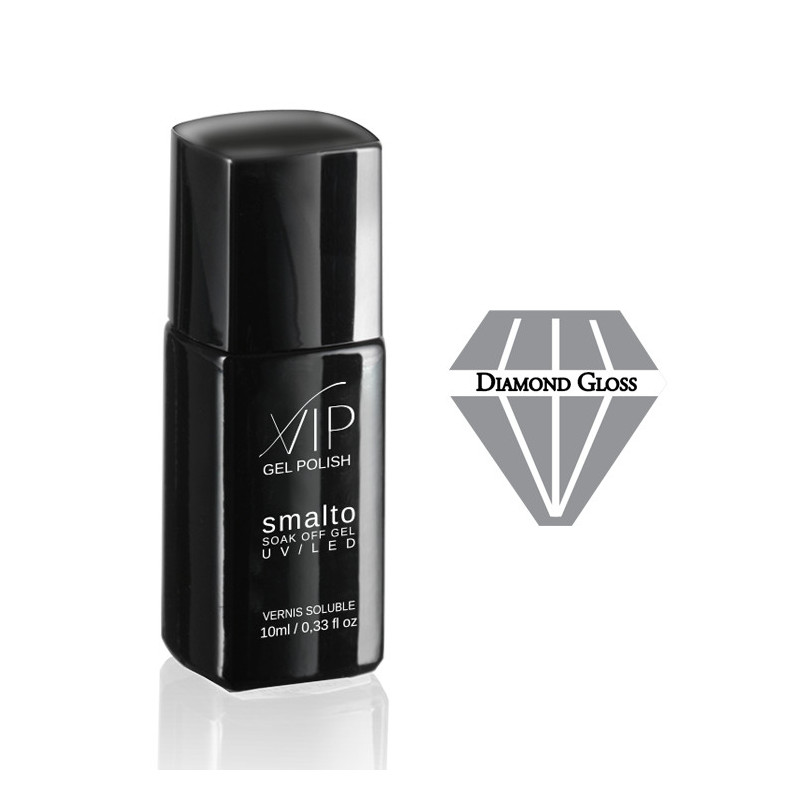 Vernice semi Vip gel polish diamond gloss 10ML