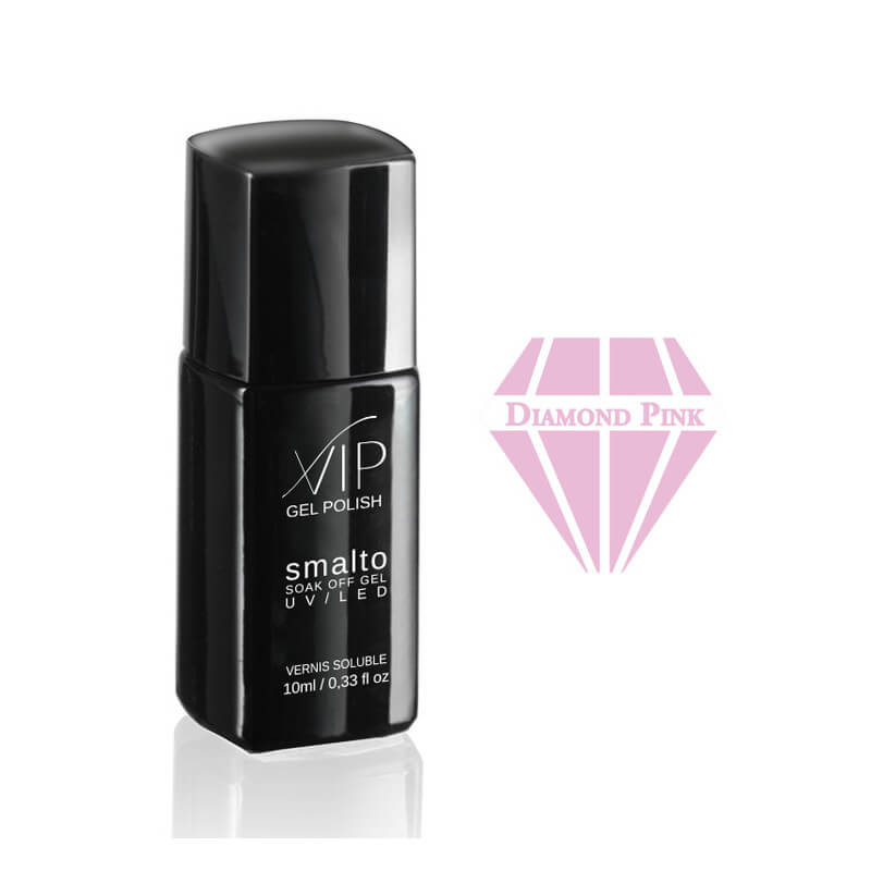 Esmalte semipermanente Vip gel polish rosa diamante 10ML