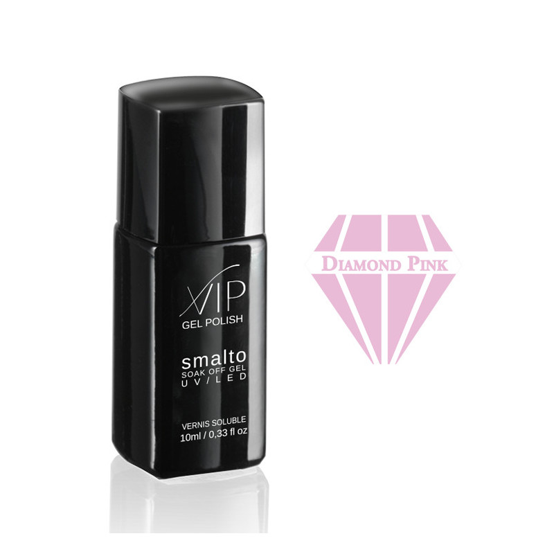 Vernis semi Vip gel polish diamond pink 10ML