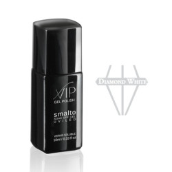Verniz semi Vip gel com brilho branco diamante 10ML