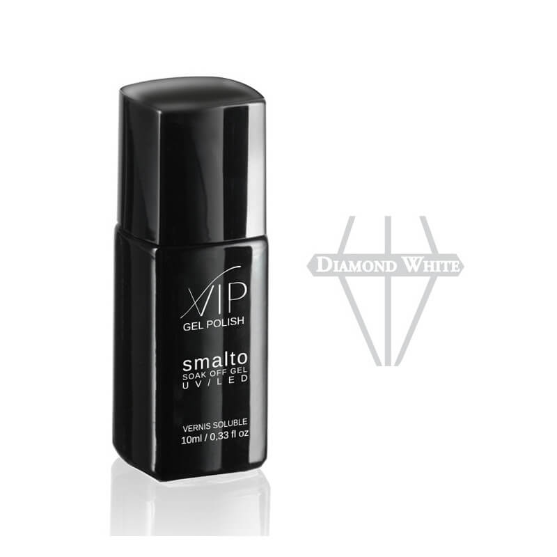 Esmalte semipermanente Vip gel polish diamond white shimmer 10ML