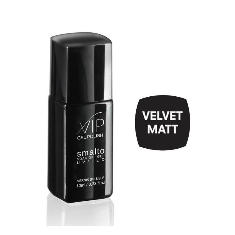 Esmalte semi Vip de gel con acabado aterciopelado mate de 10ML