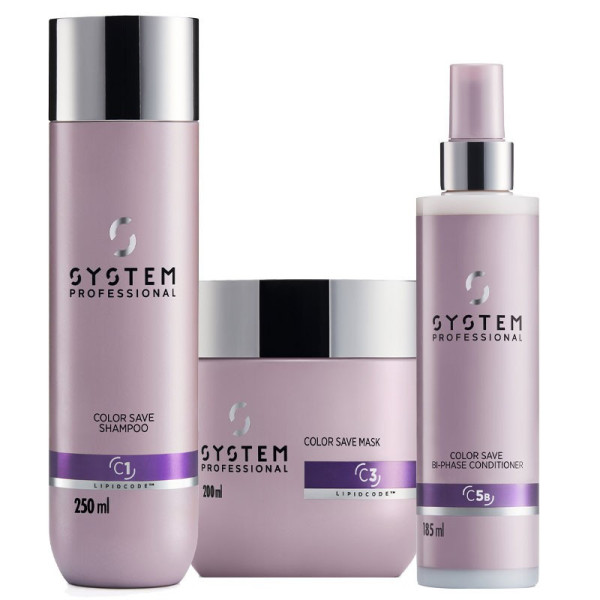 Routine Color Save System Professional avec shampooing OFFERT