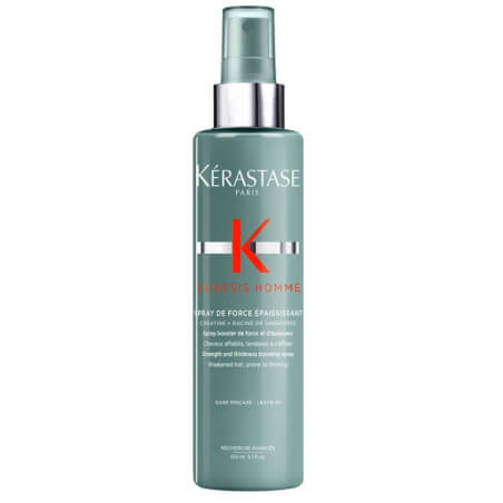 Spray force Genesis homme Kérastase 150ML

Translated to German:

Spray Kraft Genesis Mann Kérastase 150ML