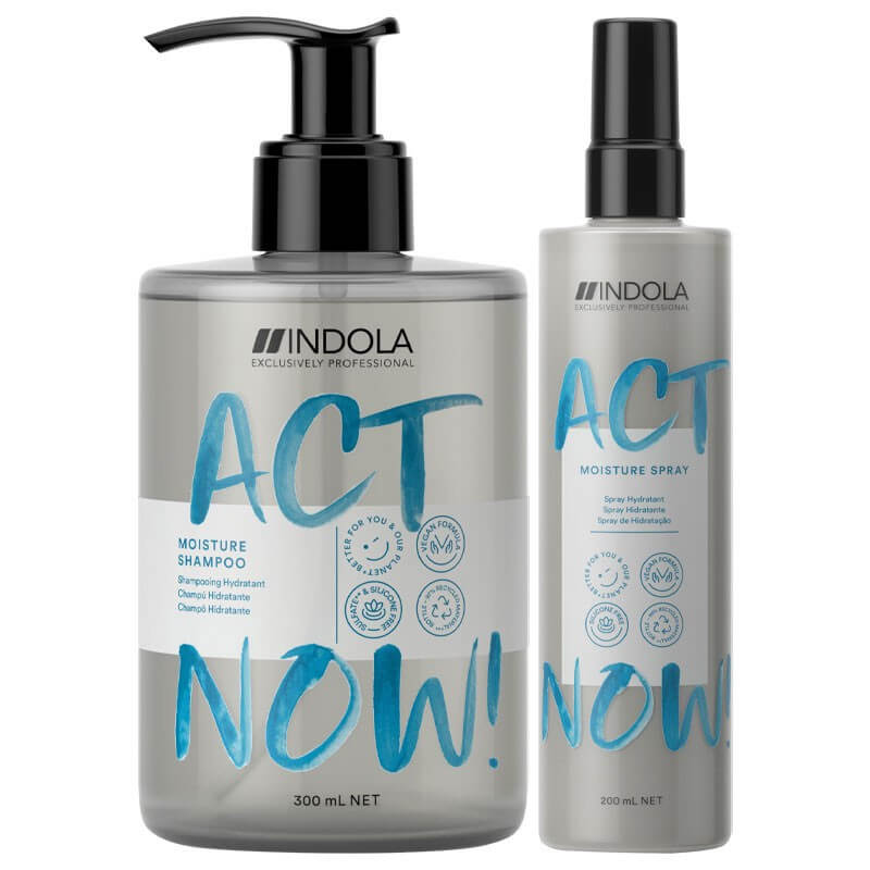 Shampooing Hydratant ACT NOW 300ML INDOLA