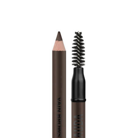 Lápis de sobrancelhas em pó Vain Brows 104 dark Mesauda