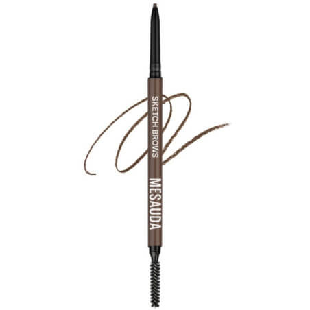 Lápis de sobrancelhas à prova d'água Sketch Brows 103 auburn da Mesauda