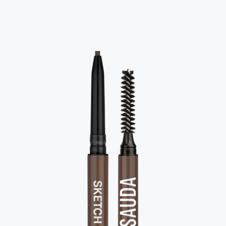 Lápis de sobrancelhas à prova d'água Sketch Brows 103 auburn da Mesauda