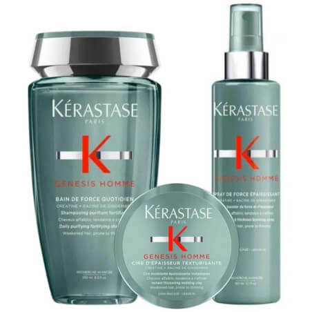 Trio capilar masculino Genesis de força Kérastase
