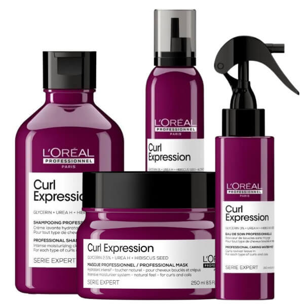Rotina para cabelos cacheados Curl Expression L'Oréal Professionnel Rotina para cabelos cacheados Curl Expression L'Oréal Professionnel