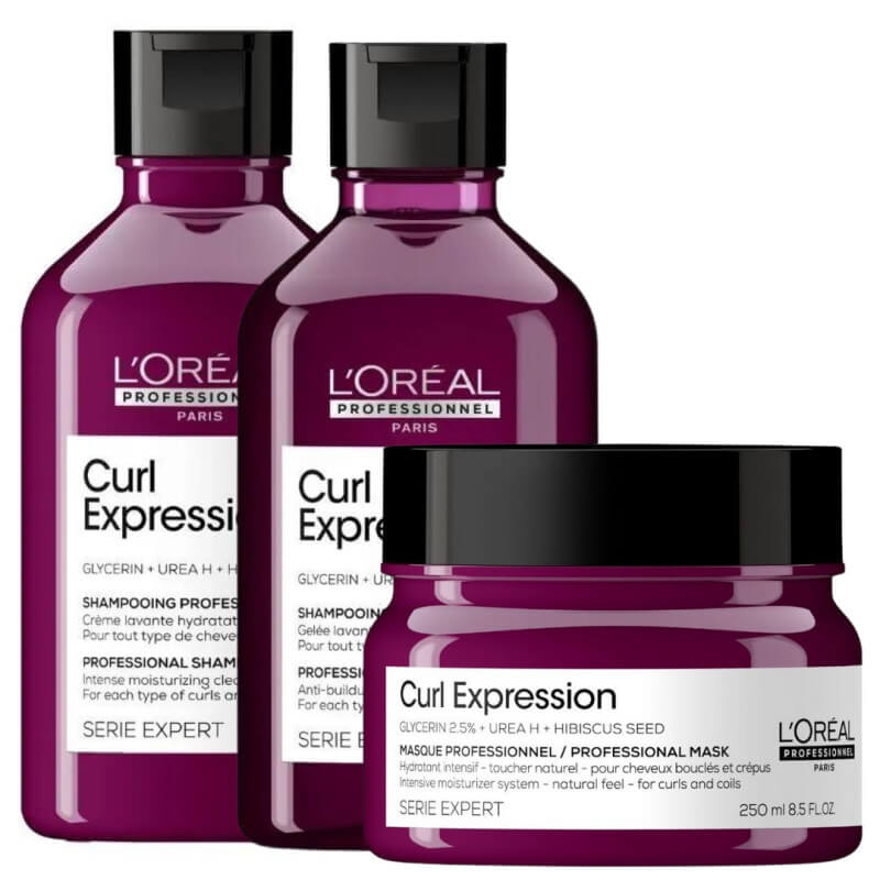 Routine cheveux bouclés Curl Expression L'Oréal Professionnel