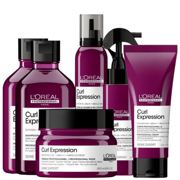 Rotina para cabelos cacheados Curl Expression L'Oréal Professionnel Rotina para cabelos cacheados Curl Expression L'Oréal Professionnel