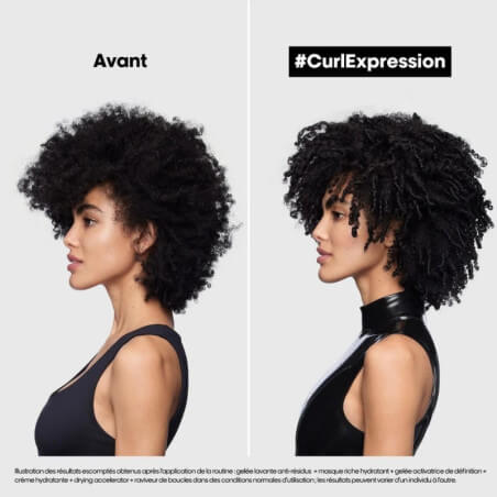 Duo gel e máscara rica para cabelos crespos Curl Expression L'Oréal Professionnel